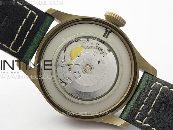 Big Pilot IW329702 Bronzo B12 Best Edition Green Dial on Brown Leather Strap A2824 – Bild 17