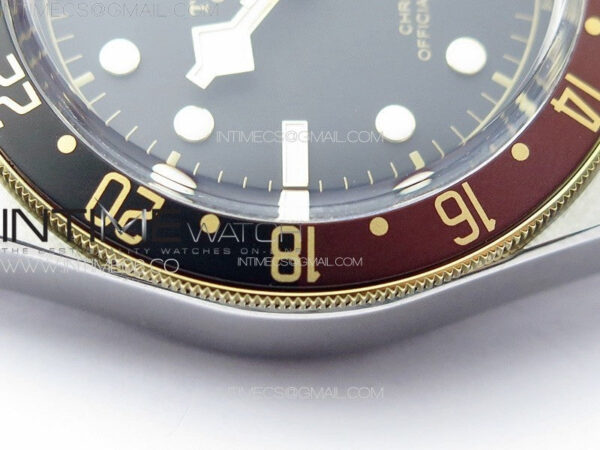Black Bay GMT S&G Black/Brown Bezel ZF 1:1 Best Edition on SS/YG Bracelet A2836 – Bild 10