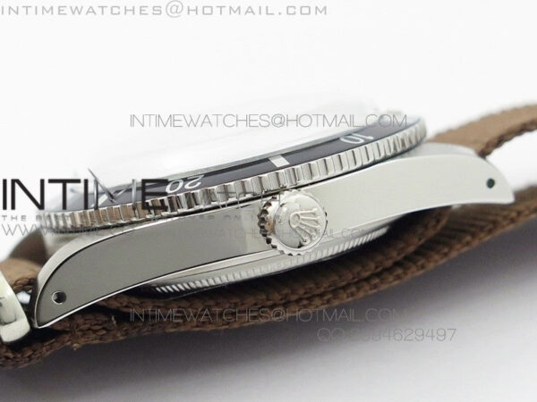 Vintage Oyster Submariner No Date SS On Nylon Strap – Bild 5