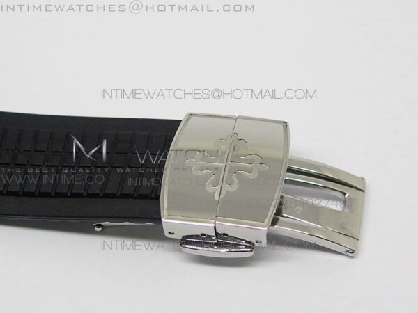 Aquanaut Jumbo BP Best Edition SS Black Dial on Black Rubber Strap Miyota 9015 PP324CS – Bild 11
