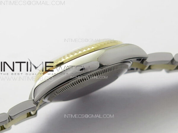DateJust 31mm 72610 SS/YG APSF Best Edition Green Dial Crystals Markers on Oyster Bracelet A2824 – Bild 13