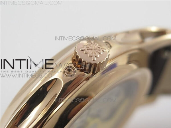Annual Calendar Complications 5205R GRF RG Silver dial on Brown leather strap – Bild 14