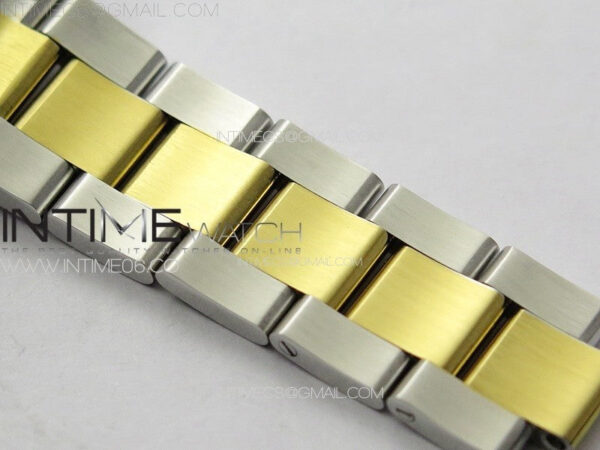 DateJust 31mm 72610 SS/YG APSF Best Edition Green Dial Crystals Markers on Oyster Bracelet A2824 – Bild 15