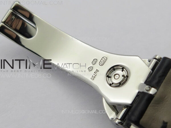 Annual Calendar Moonphase 5396 SS PPF 1:1 Best Edition Gray Dial on Black Leather Strap PPF324 – Bild 15