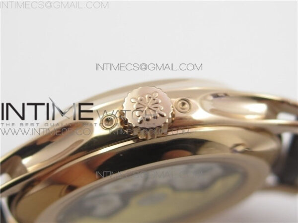 Annual Calendar Complications 5205R GRF RG Silver dial on Brown leather strap – Bild 16