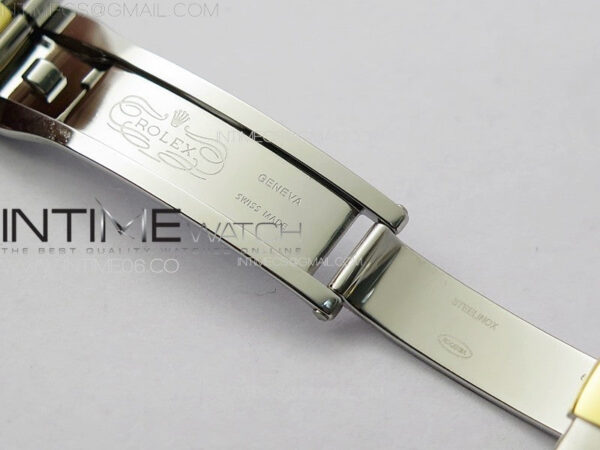 DateJust 31mm 72610 SS/YG APSF Best Edition Green Dial Crystals Markers on Oyster Bracelet A2824 – Bild 18