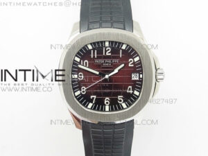 Aquanaut Jumbo BP Best Edition SS Brown Dial on Black Rubber Strap Miyota 9015 PP324CS
