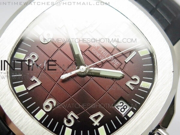 Aquanaut Jumbo BP Best Edition SS Brown Dial on Black Rubber Strap Miyota 9015 PP324CS – Bild 8