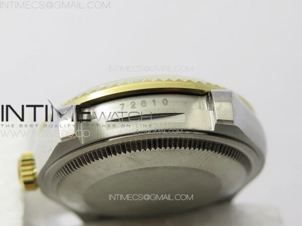 DateJust 31mm 72610 SS/YG APSF Best Edition Green Dial Crystals Markers on Oyster Bracelet A2824 – Bild 25