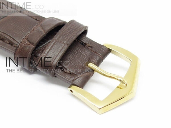 Calatrava 5227 BP Version YG White Dial on Leather Strap Japanese MIYOTA 9015 – Bild 11