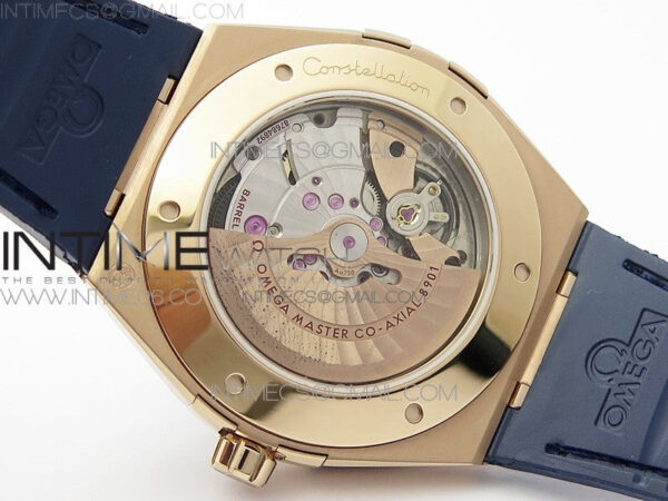 Constellation 131.33.41.21.03.001 RG TW Best Edition Blue Dial On Blue Gummy Strap A8500 – Bild 20