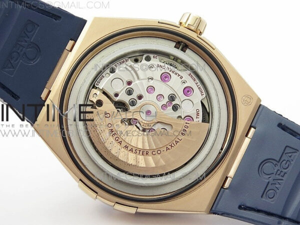Constellation 131.33.41.21.03.001 RG TW Best Edition Blue Dial On Blue Gummy Strap A8500 – Bild 22