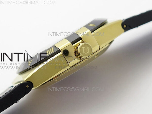 Constellation 131.33.41.21.03.001 YG TW Best Edition Black Dial On Black Gummy Strap A8500 – Bild 9