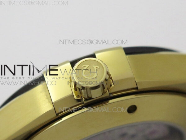 Constellation 131.33.41.21.03.001 YG TW Best Edition Black Dial On Black Gummy Strap A8500 – Bild 10