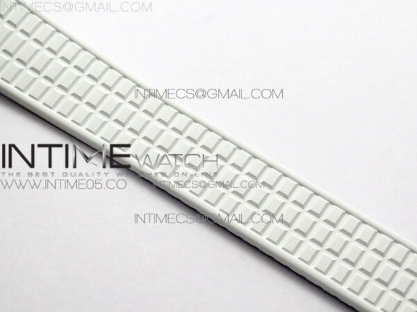 Aquanaut 5067A RG PPF 1:1 Best Edition White Textured Dial on White Rubber Strap AE23 (Free a box) – Bild 12