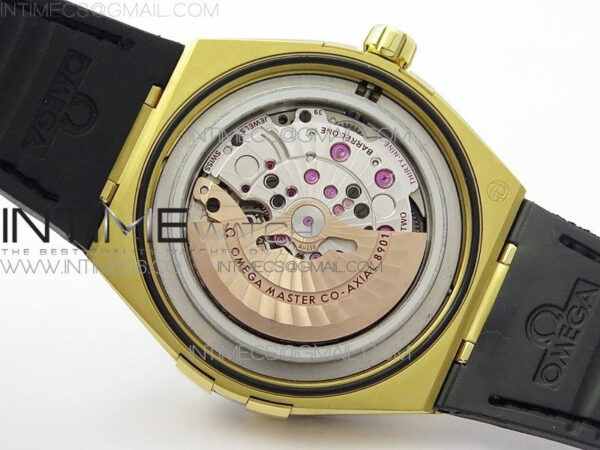Constellation 131.33.41.21.03.001 YG TW Best Edition Black Dial On Black Gummy Strap A8500 – Bild 22