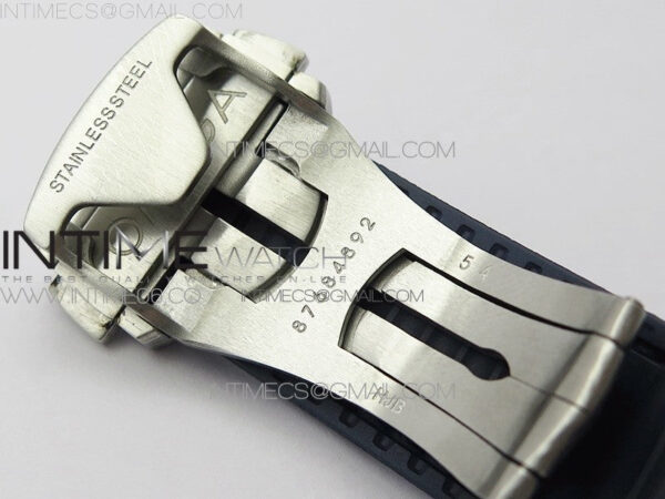 Constellation 131.33.41.21.03.001 SS/RG TW Best Edition Blue Dial On Blue Gummy Strap A8500 – Bild 14