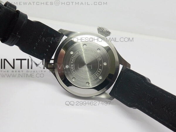 Big Pilot IW500901 ZF 1:1 Best Edition Black Dial on Black Leather Strap A51111 – Bild 15