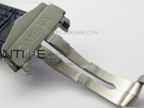 Constellation 131.33.41.21.03.001 SS/RG TW Best Edition Blue Dial On Blue Gummy Strap A8500 – Bild 16