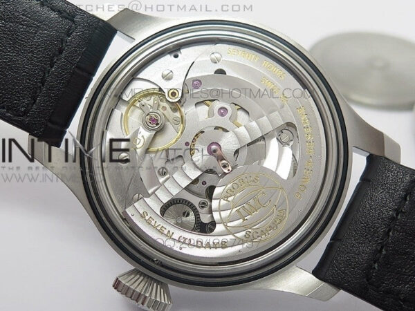 Big Pilot IW500901 ZF 1:1 Best Edition Black Dial on Black Leather Strap A51111 – Bild 20