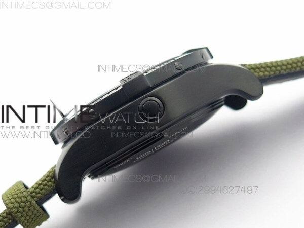 Avenger II Seawolf PVD Black CF Dial on Green Nylon Strap A2836 – Bild 7