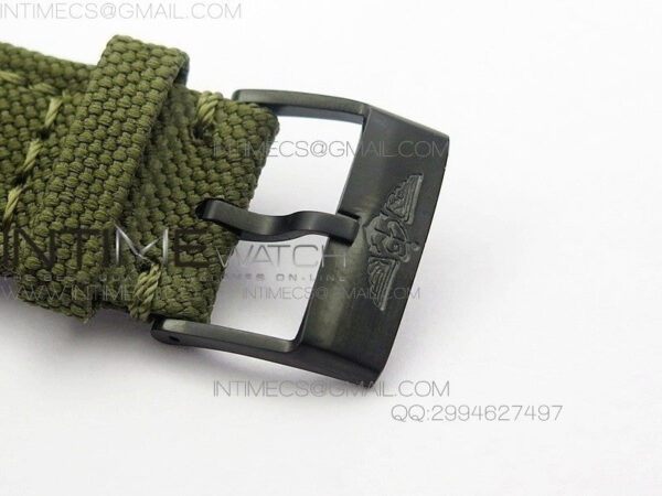 Avenger II Seawolf PVD Black CF Dial on Green Nylon Strap A2836 – Bild 8