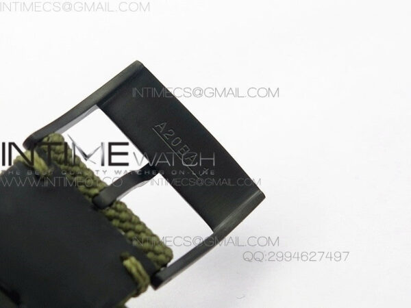 Avenger II Seawolf PVD Black CF Dial on Green Nylon Strap A2836 – Bild 9