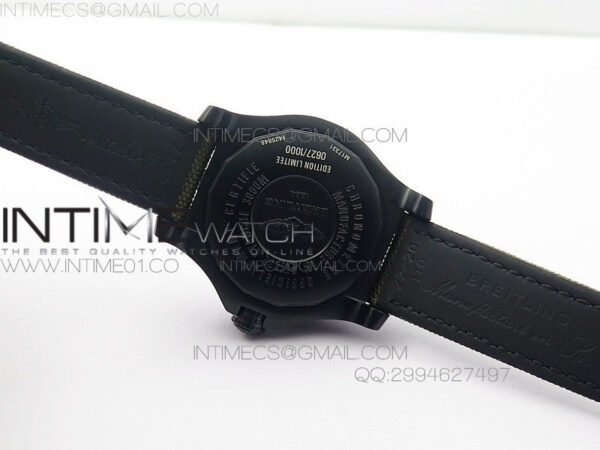 Avenger II Seawolf PVD Black CF Dial on Green Nylon Strap A2836 – Bild 10