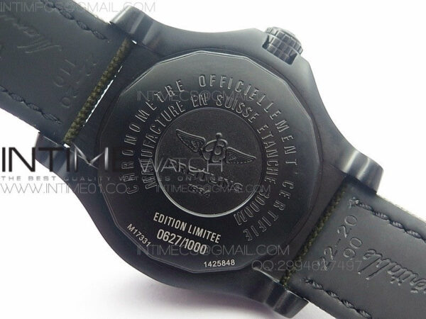 Avenger II Seawolf PVD Black CF Dial on Green Nylon Strap A2836 – Bild 11