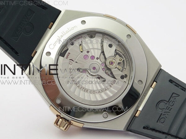Constellation 131.33.41.21.03.001 SS/RG TW Best Edition White Dial On Black Gummy Strap A8500 – Bild 19