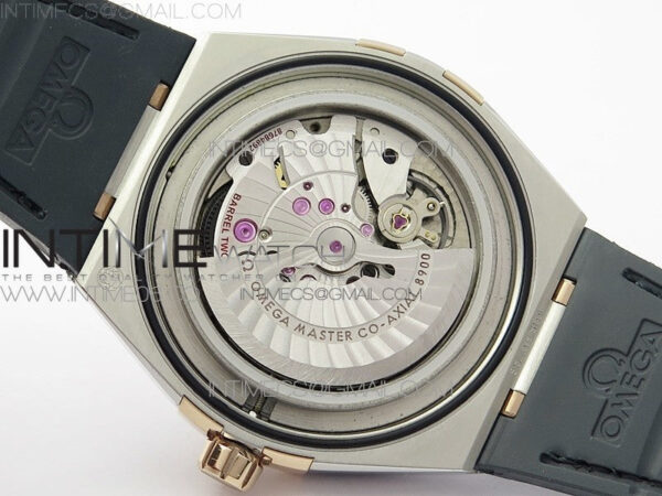 Constellation 131.33.41.21.03.001 SS/RG TW Best Edition White Dial On Black Gummy Strap A8500 – Bild 20