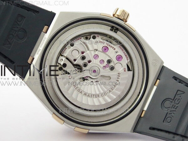 Constellation 131.33.41.21.03.001 SS/RG TW Best Edition White Dial On Black Gummy Strap A8500 – Bild 21