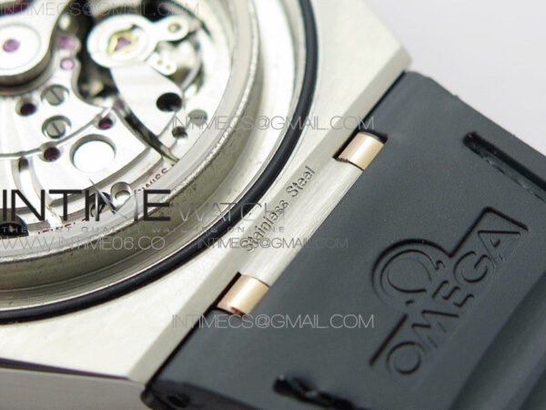 Constellation 131.33.41.21.03.001 SS/RG TW Best Edition White Dial On Black Gummy Strap A8500 – Bild 22