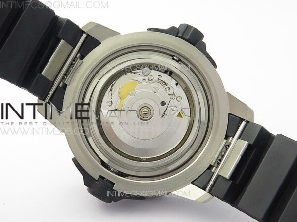 Aquatimer IW358002 SS V6S 1:1 Best Edition Black Dial Yellow Sticks Markers on Black Rubber Strap A2824 – Bild 22