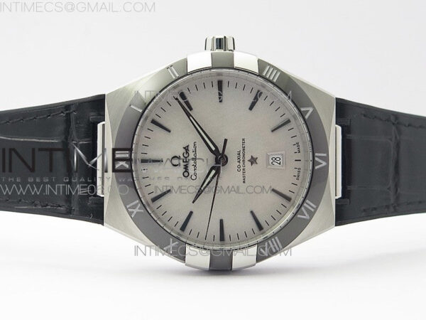 Constellation 131.33.41.21.03.001 SS TW Best Edition White Dial On Black Gummy Strap A8500 – Bild 3