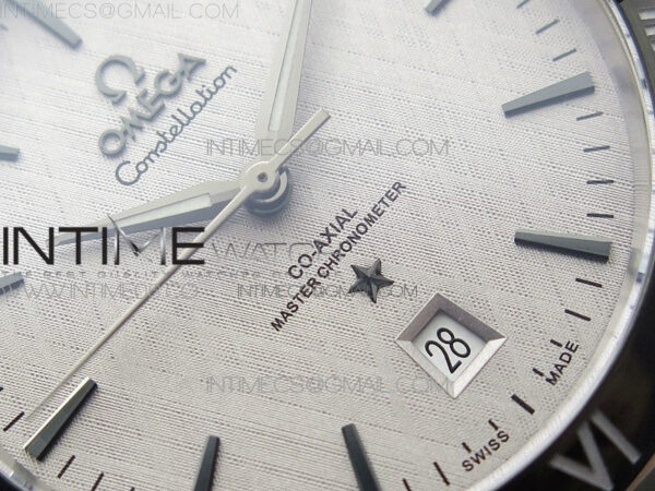 Constellation 131.33.41.21.03.001 SS TW Best Edition White Dial On Black Gummy Strap A8500 – Bild 5
