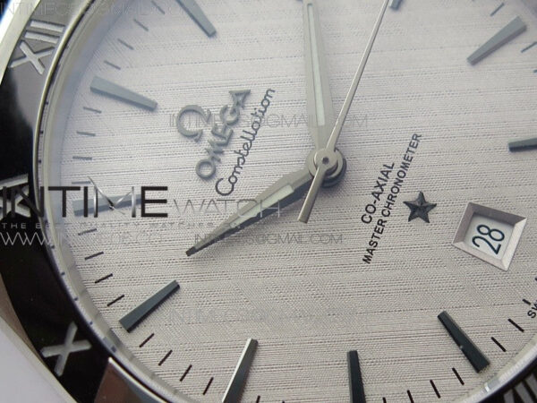 Constellation 131.33.41.21.03.001 SS TW Best Edition White Dial On Black Gummy Strap A8500 – Bild 7