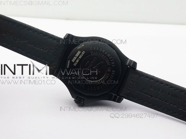 Avenger II Seawolf PVD Black Dial Yellow Markers on Black Nylon Strap A2836 – Bild 9