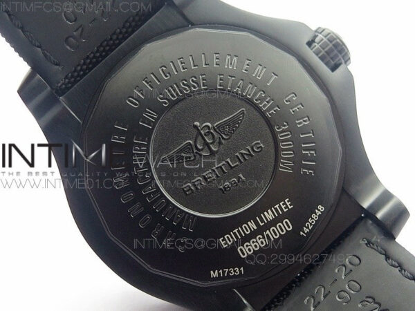 Avenger II Seawolf PVD Black Dial Yellow Markers on Black Nylon Strap A2836 – Bild 10
