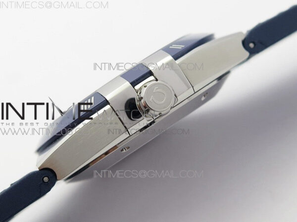 Constellation 131.33.41.21.03.001 SS TW Best Edition Blue Dial On Blaue Gummy Strap A8500 – Bild 9