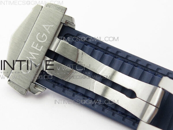 Constellation 131.33.41.21.03.001 SS TW Best Edition Blue Dial On Blaue Gummy Strap A8500 – Bild 16