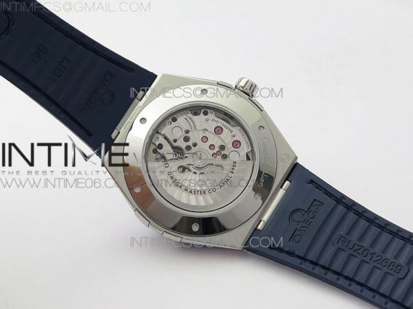Constellation 131.33.41.21.03.001 SS TW Best Edition Blue Dial On Blaue Gummy Strap A8500 – Bild 20