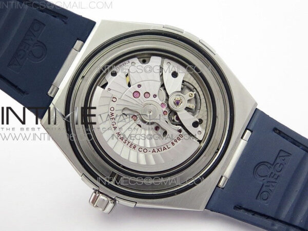 Constellation 131.33.41.21.03.001 SS TW Best Edition Blue Dial On Blaue Gummy Strap A8500 – Bild 22