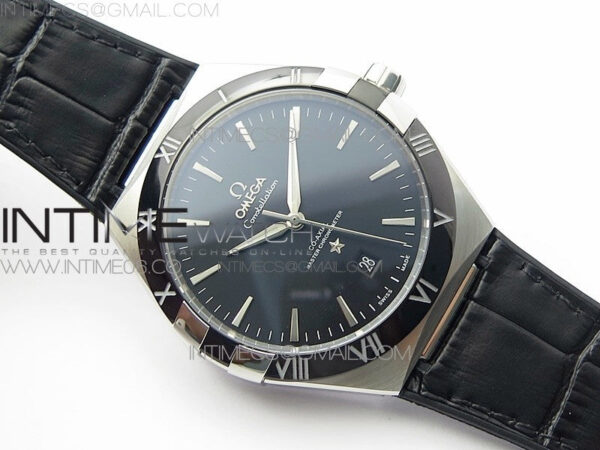 Constellation 131.33.41.21.03.001 SS TW Best Edition Black Dial On Black Gummy Strap A8500 – Bild 2
