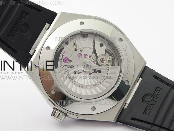 Constellation 131.33.41.21.03.001 SS TW Best Edition Black Dial On Black Gummy Strap A8500 – Bild 19
