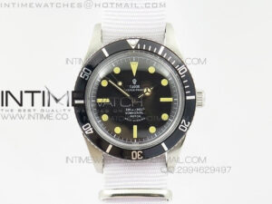 Vintage Oyster Submariner No Date 200m  660ft SS On Nylon Strap