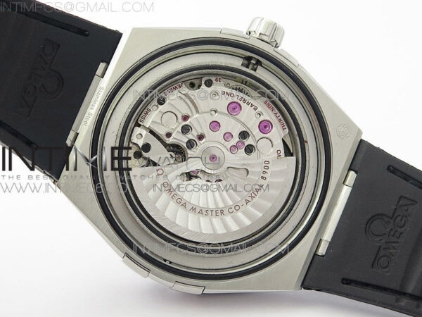 Constellation 131.33.41.21.03.001 SS TW Best Edition Black Dial On Black Gummy Strap A8500 – Bild 21