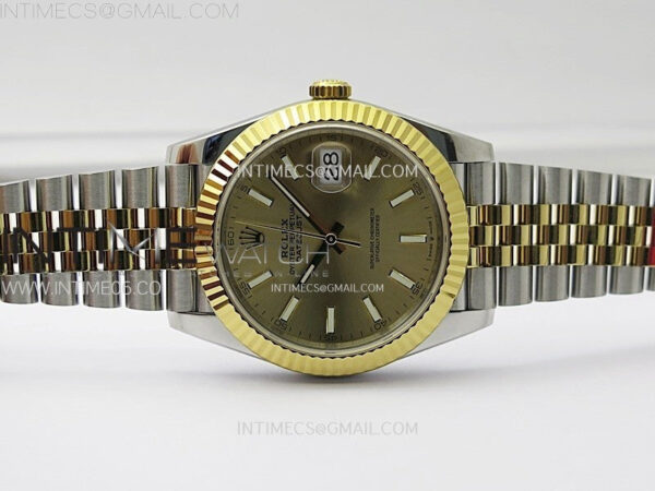 DateJust 41 126333 904L SS/YG VSF 1:1 Best Edition Gold Dial on Jubilee Bracelet VS3235 – Bild 5