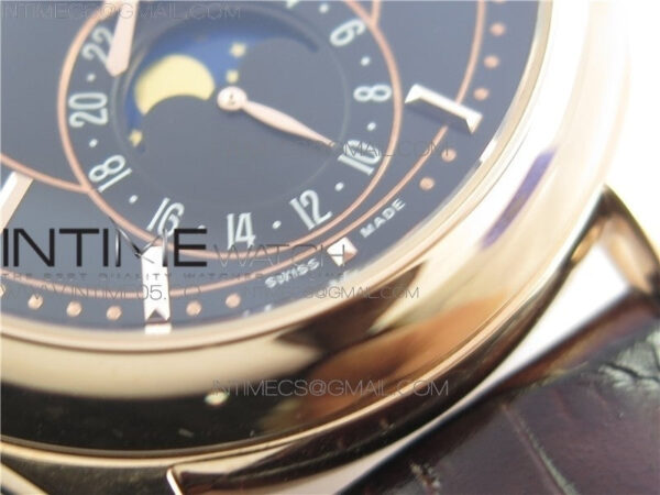 Annual Calendar Complications 5205R GRF RG Black dial on Brown leather strap – Bild 5