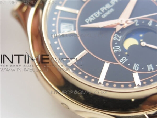 Annual Calendar Complications 5205R GRF RG Black dial on Brown leather strap – Bild 6